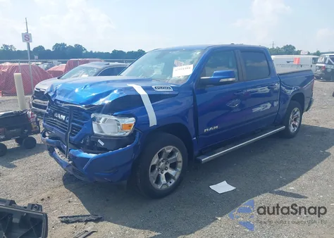 2019 Ram 1500 Big Horn/Lone Star из США, поврежденный, VIN 1C6RRFFG9KN647059